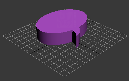 3D Model of the Speech Bubble Image