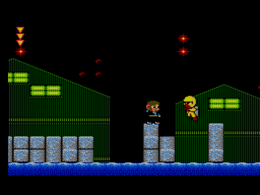 Alex Kidd in Shinobi World - Stage 2