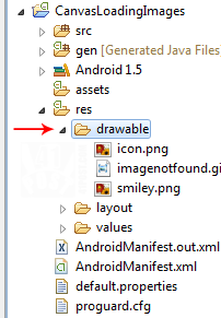 Drawable folder Image