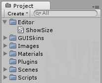 'Editor' folder screenshot