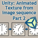 Unity: Animated texture from image sequence – Part 2 thumbnail