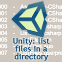 Unity: list files in a directory thumbnail